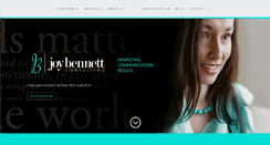 Desktop Screenshot of joywbennett.com